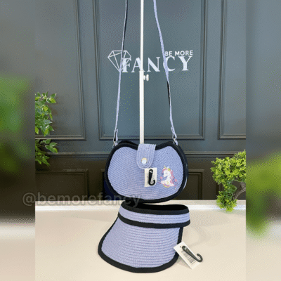 Set de Carterita y Visera playera para niñas Pp