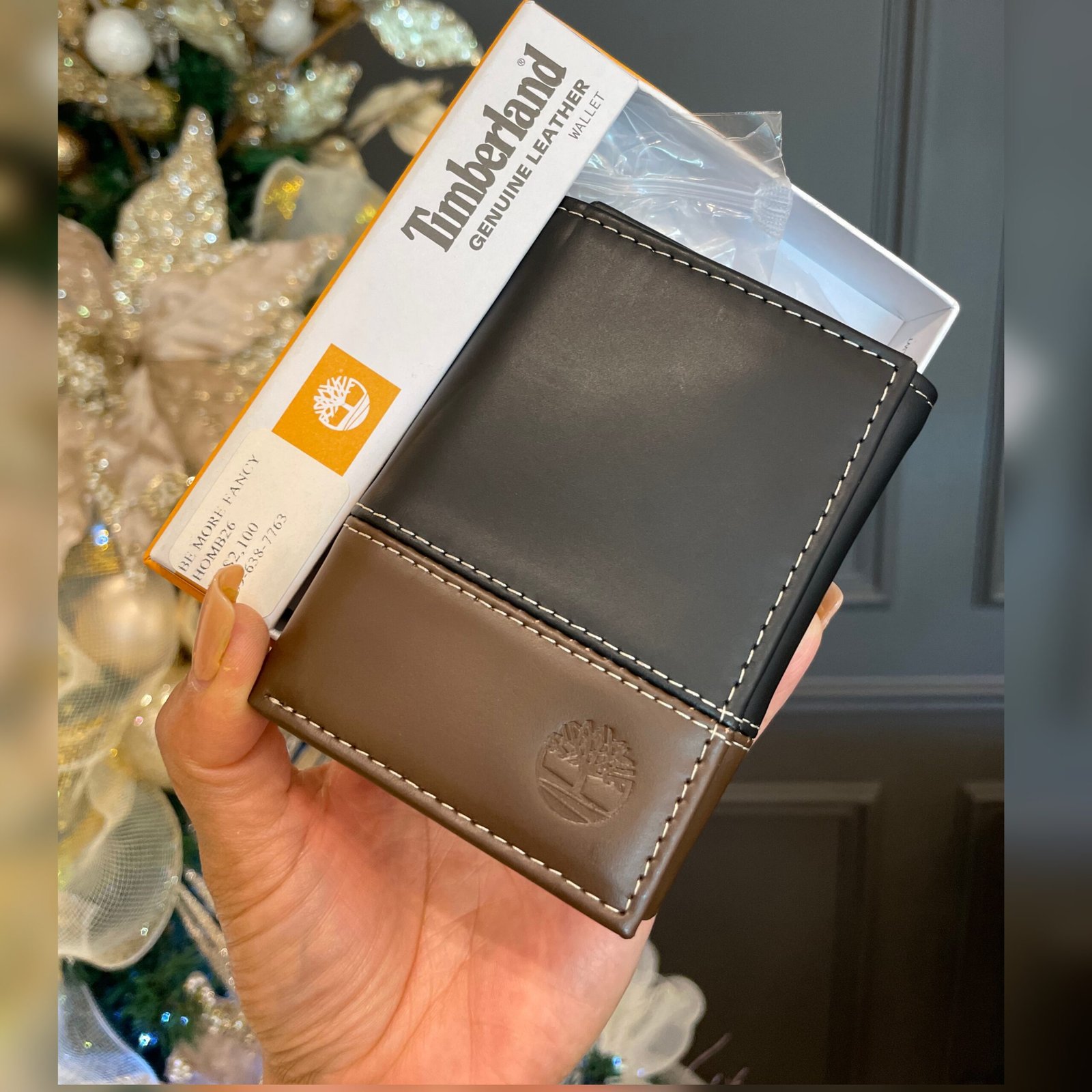 Billetera Timberland trifold Doble tono