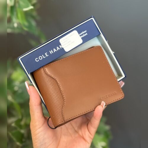Billetera Cole Haan Bifold camel cds