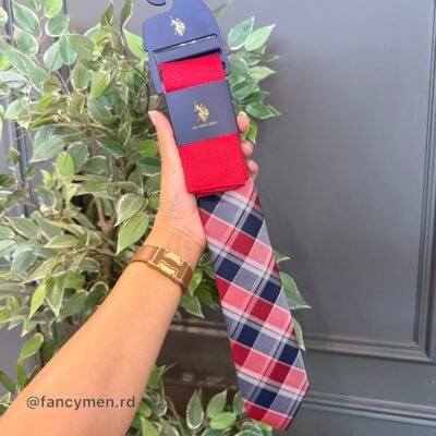 Set de Corbata y Pañuelo Polo US Assn RJ23