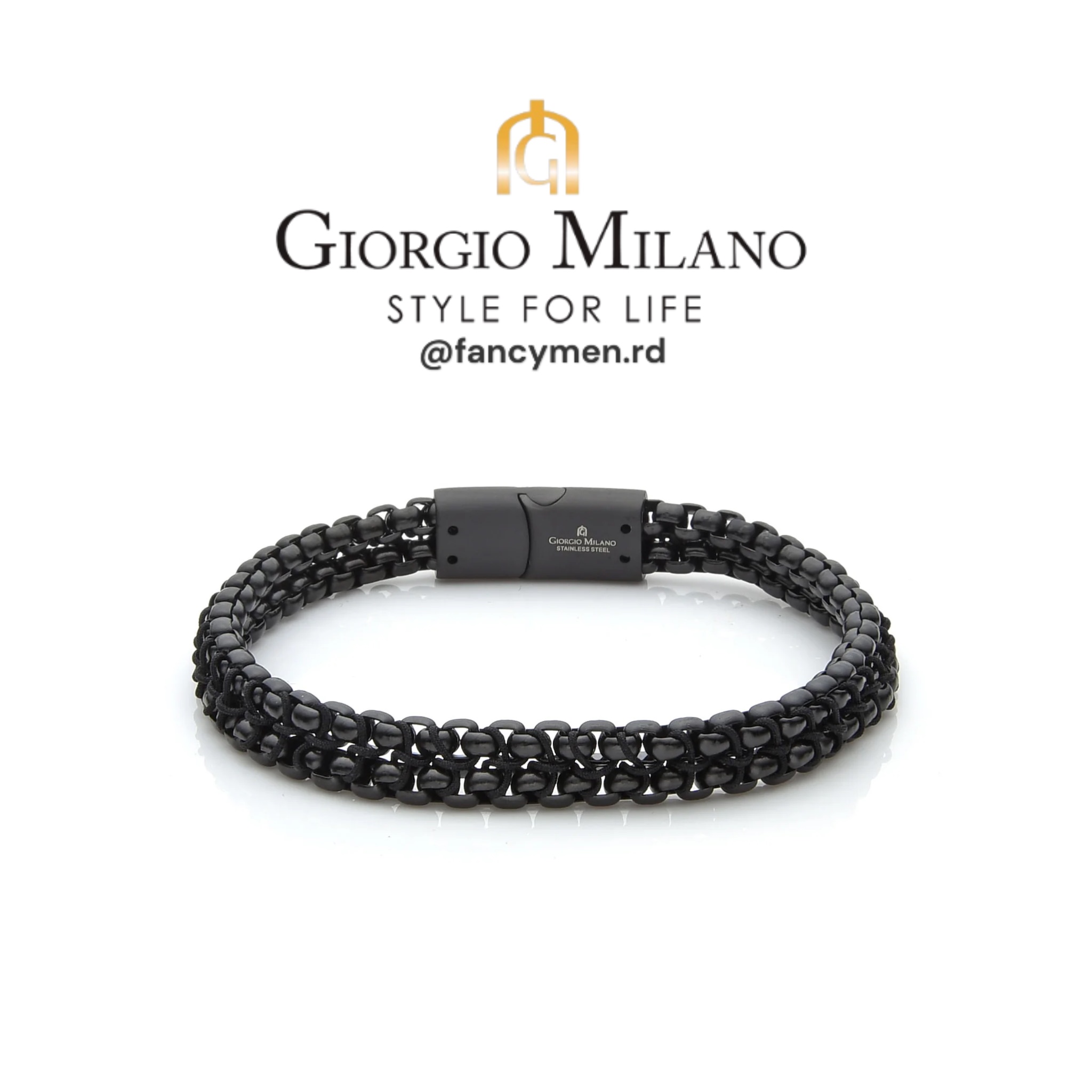 Pulsera Giorgio Milano 2080SBK Negra