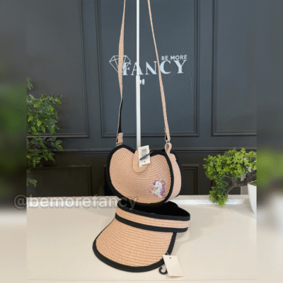 Set de Carterita y Visera playera para niñas PG
