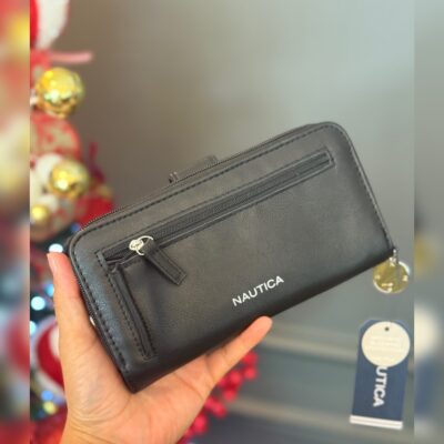 Monedero Nautica Be Shore RFID Negro