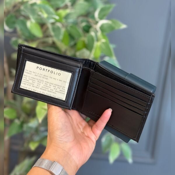 Billetera Perry Ellis Negra BF 04