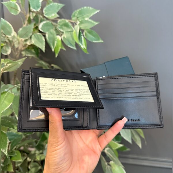 Billetera Perry Ellis Bifold Negra Lt