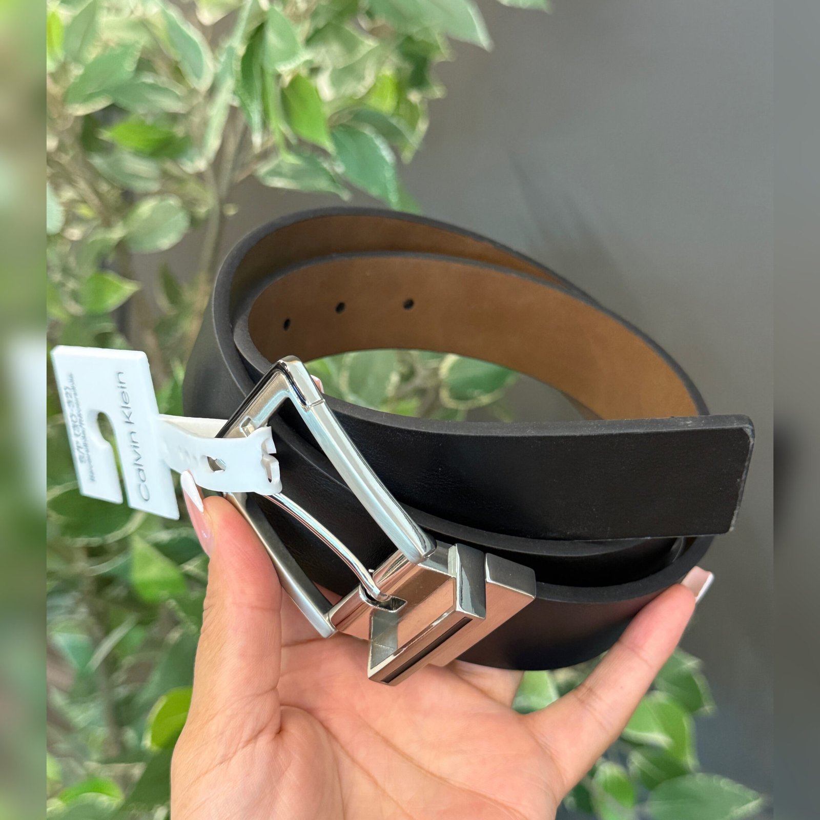 Correa Cinturon Calvin Klein Reversible Line - Imagen 2