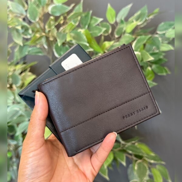 Billetera Perry Ellis Marron bf 23