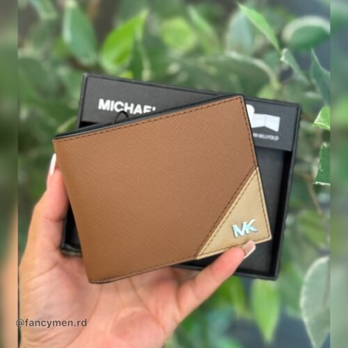 Billetera Michael Kors Bifold Camel DKl