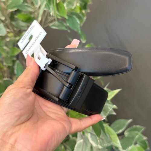 Correa Cinturon Calvin Klein Reversible negra fg