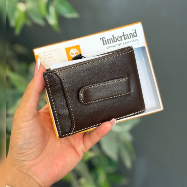 Billetera Timberland Moneyclip Marron